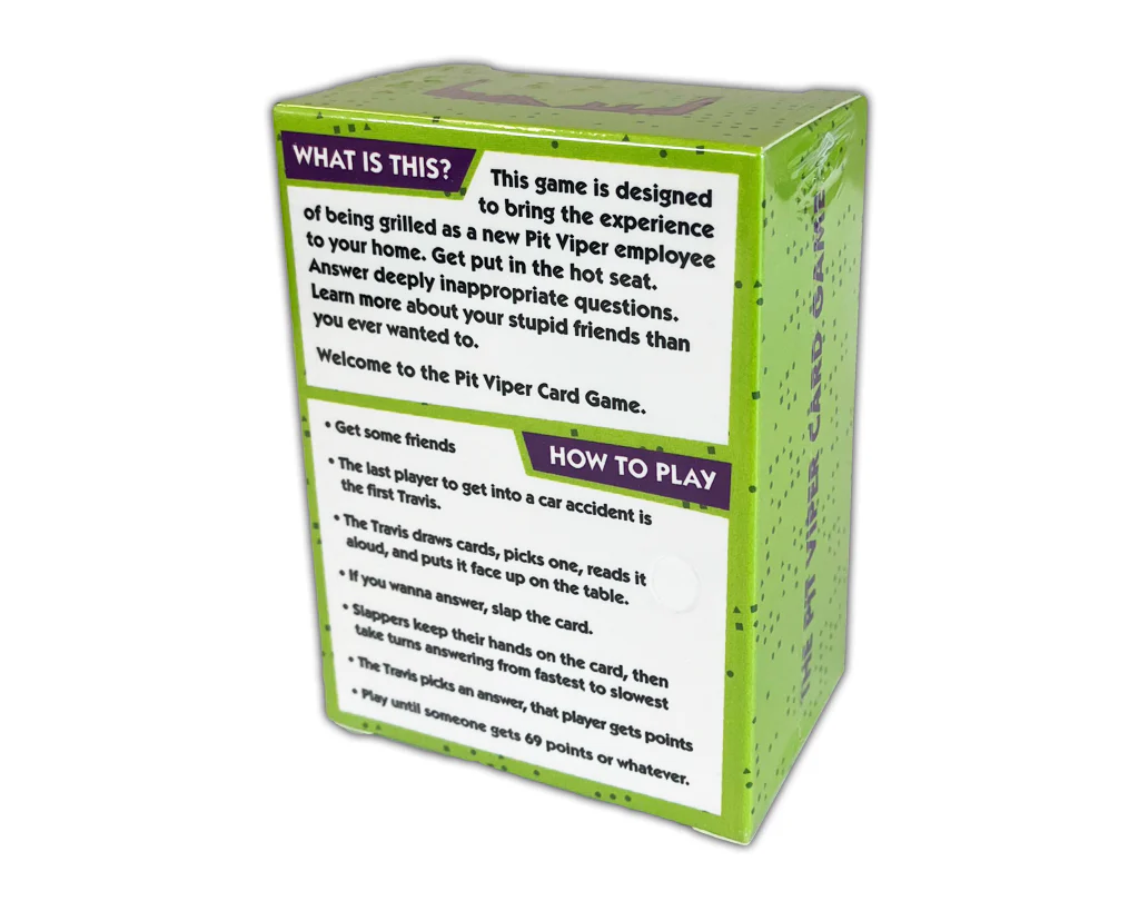 The Pit Viper Card Game - Image 2