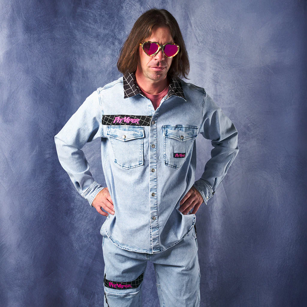 The Surge Matrix Sport Denim Button Down - Image 2