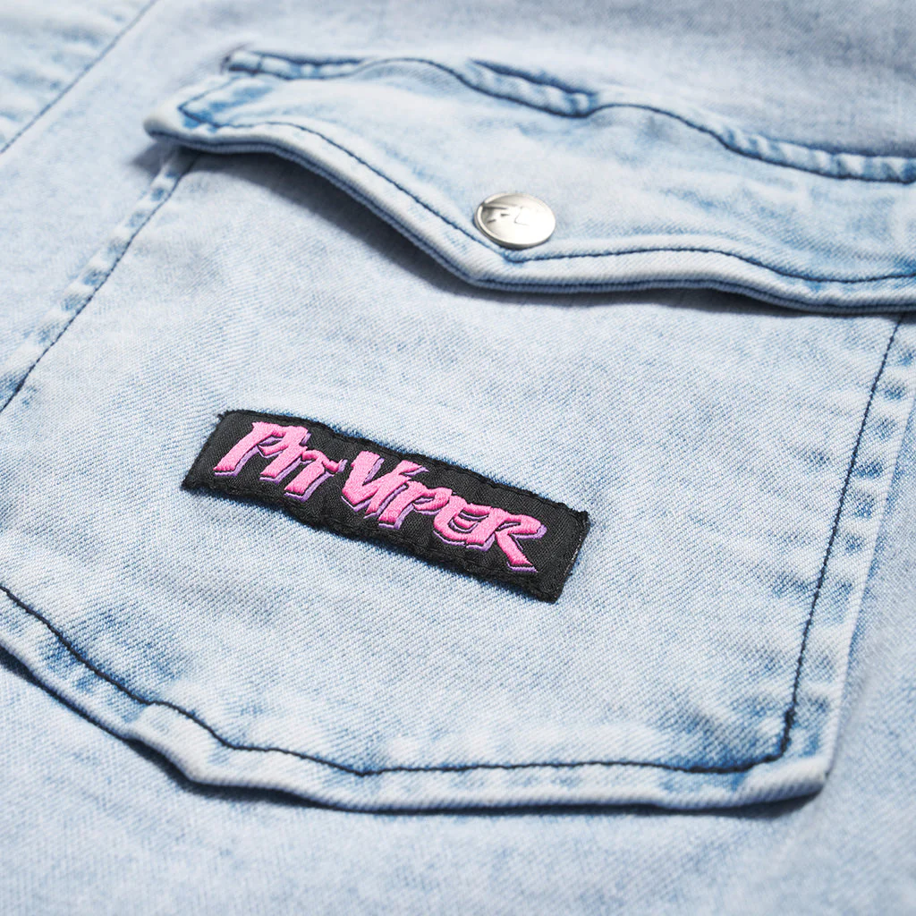 The Surge Matrix Sport Denim Button Down - Image 6