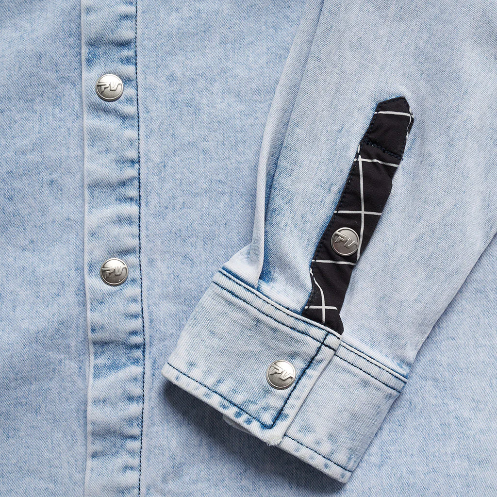The Surge Matrix Sport Denim Button Down - Image 7